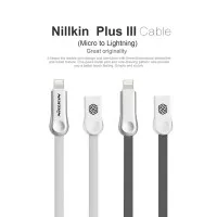 USB Cable Nillkin Plus III 2in1 (Micro Usb +  Lightning) Sync & Charge