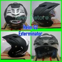 Helm G2 Exterminator / helm haf face / helm murah