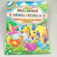 Buku Mewarnai - Hewan Ternak (Paud & TK) A4