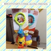 Brightstarts Chime Along Friends Rattle