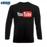 Kaos Lengan Panjang You Tube - You Tube Logo - By Crion