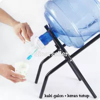 SAP Kaki Galon + Kran air (Ready Stock) / GALON HOLDER / STAND GALON