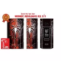 Garskin Mod Vape Wismec Reuleaux RX 2/3 - Spiderman