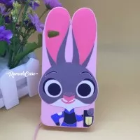 Oppo F1s Selfie Expert - Rabbit 3D Cute Soft Case Casing Lucu Silicone
