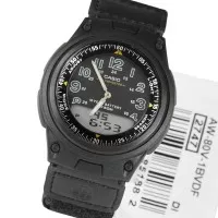 JAM TANGAN PRIA CASIO AW-80V-1BVDF BLACK ORIGINAL