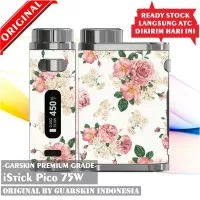 Original Garskin/Skin Mod Vape iStick Pico 75W - Flowers