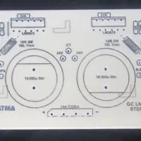 PCB GC Stereo Gainclone LM3875 Gainclone