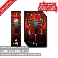 Original Garskin Skin Mod Vape Limitless Box - Spiderman 4