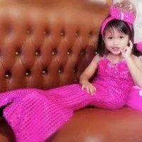 Kostum Putri Duyung (4-6 th), Mermaid Costum Dress