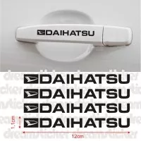 Sticker Stiker Door Handle Pegangan Pintu Mobil Daihatsu