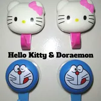 Gantungan baju hello kitty dan Gantungan baju doraemon lucu & unik