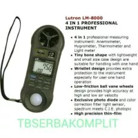 Lutron LM-8000 4 in 1 Anemometer Humidity Light Lux Meter LM-8000A