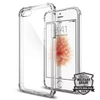 iPhone 5/iPhone 5S/iPhone SE Spigen Crystal Shell Soft case mewah TPU