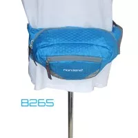 Tas pinggang sepeda biru nordend b365 (tas olahraga,waist bag)