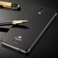 Aluminium Tempered Glass Hard Case for Xiaomi Redmi Note 2