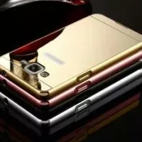 Luxury Bumper Case Aluminium Mirror for Samsung Galaxy Grand Prime