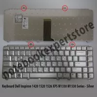 Keyboard Dell Inspiron 1420 1520 1526 XPS M1330 M1530 Series - Silver