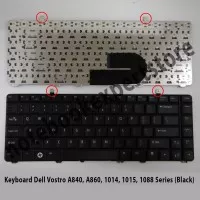 Keyboard Dell Vostro A840, A860, 1014, 1015, 1088 Series (Black )