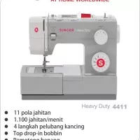 MESIN JAHIT SINGER HEAVY DUTY 4411 SERBAGUNA