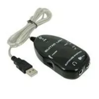 USB Guitar Link Cable - AY07  Audio Adapter & Cable