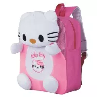 Tas Ransel Anak Hello Kitty Lucu - Tas Sekolah Cowok Cewek ORI