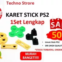 KARET Stik / Stick PS2 1Set Lengkap ORIGINAL MESIN PALING MURAH