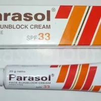 Parasol Face Sunblock Cream 20 gr SPF 33