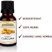 Happy Green Curcuma Essential Oil (30 Ml) - Minyak Temulawak