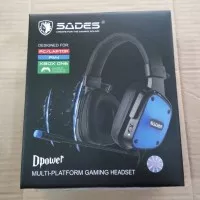 Headset Sades Dpower SA722 / SA 722 Headset Gaming single jeck
