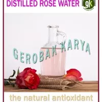 Destilled Rose Water | Hydrosol | Air Mawar Suling | 100 ml