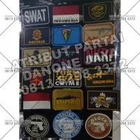 EMBLEM TOPI KAOS PREPET ORMAS TAGANA, PP, RESCUE, FKPPI