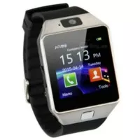 Smart watch DZ09 Smartwatch U9 warna coklat hitam dan full black asli