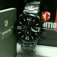 Jam Tangan Pria Expedition E6386M Black White Original