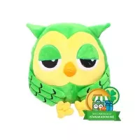 Boneka Burung Hantu Binatang Roumang Owl 13" Hijau IKO00735