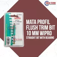 Flush Trim Bit Wipro Mata Profil Router Straight Bit Bearing 10mm