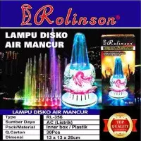 Lampu Disco Air Mancur / Lampu Hias Warna Warni Rolinson RL-356