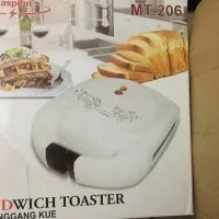 Sandwich Toaster Maspion MT 206 Pemanggang Roti Panggangan Kue Waffle