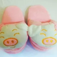 Sandal Boneka Sandal Rumah Sandal Tidur Dewasa Piggie Babi