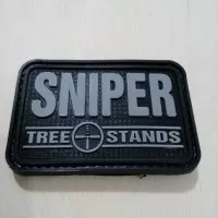 Patch rubber SNIPER ABU - patch velcro - pacth rubber