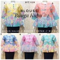 Blouse / Blouse Batik / Blouse Cewek / Blus / Blus Wanita / Blus Kerja