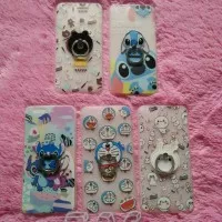 Oppo f1s softcase + ring imut lucu soft case cover jelly