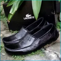 sepatu Casual kulit asli Lacoste