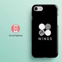 Casing Handphone BTS Wings Album Black Edition