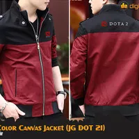 Jaket Dota 2-Color Canvas (JG DOT 21)