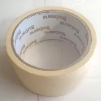 Lakban Kertas 2 Inchi 48mm / Selotip Kertas / Masking Tape / Isolasi