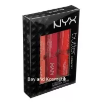 NYX BUTTER LIPSTICK SET 4 Ori US