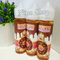 Liquid premium donut Coconut 60ml (Donut cokelat Kacang)