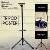 TRIPOD POSTER / STAND POSTER / TIANG BANNER / TIANG POSTER