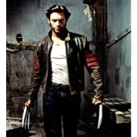 Jaket Semi Kulit Wolverine Hitam Plat Merah Jaket Kulit Sintetis