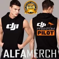 Vest Hoodie DJI PHANTOM PILOT Jaket Rompi Sweater keren - ALFAMERCH